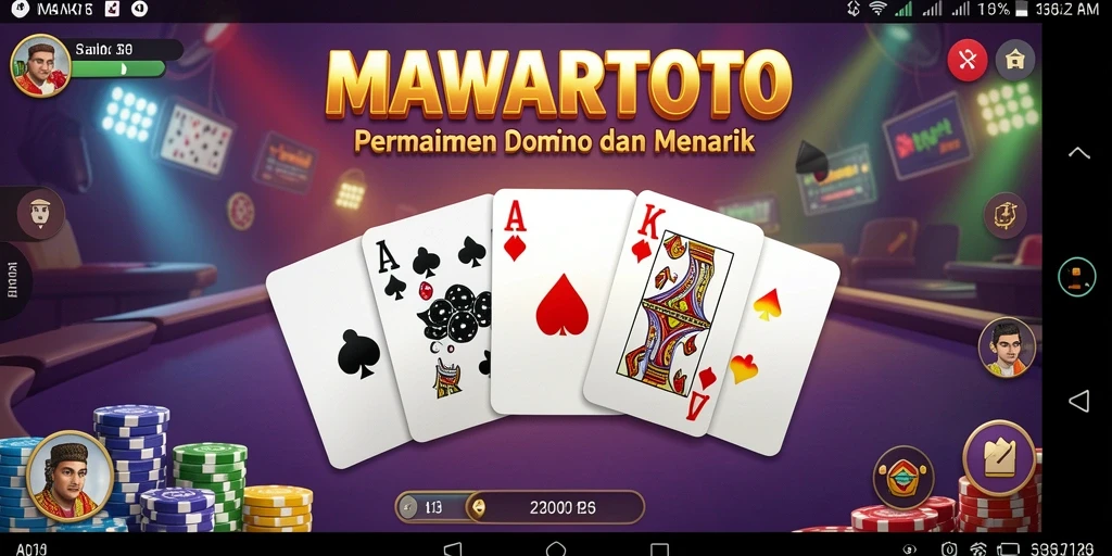 Tampilan gameplay seru dan menantang dalam MAWARTOTO.